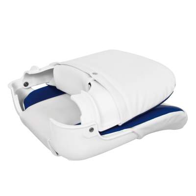 Waterside Bootssitz Boat Seat weiß/blau weiß/blau