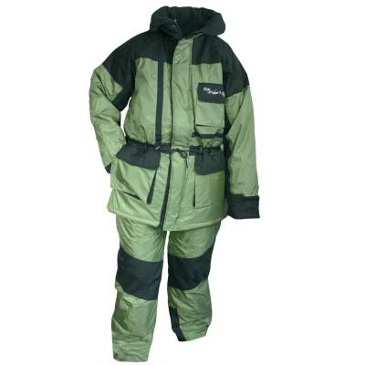 Roy Fishers Thermoanzug Xtreme,  2-tlg. M grün/schwarz - Gr.M