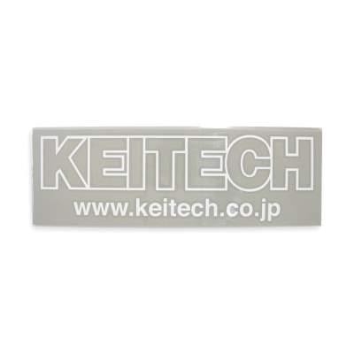 Keitech Logo Cutting Sticker (Aufkleber) - weiss 15cm