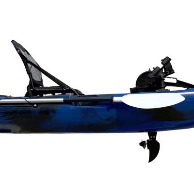 Waterside Pedal Kajak Catch 3.2 Cloudy Blue inkl. Sitz und Paddel,