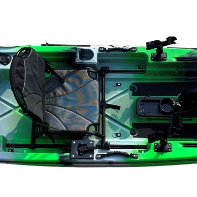 Waterside Pedal Kajak Catch 3.65 Forrest Camou inkl. Sitz und Paddel - Pedalkajak