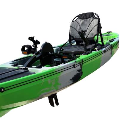 Waterside Pedal Kajak Catch 3.65 Forrest Camou inkl. Sitz und Paddel - Pedalkajak