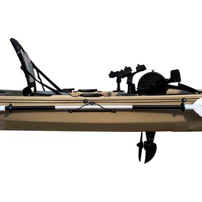 Waterside Pedal Kajak Catch 3.65 Desert Sand inkl. Sitz und Paddel - Pedalkajak
