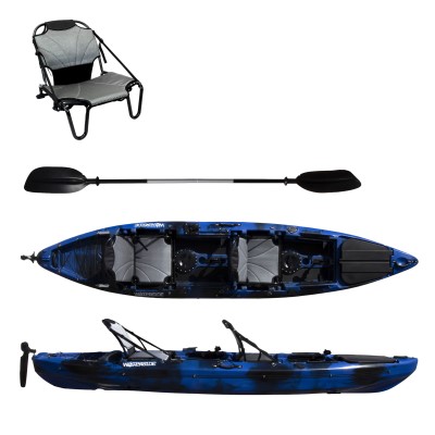 Waterside Tandem Kajak Mjøsa , 4.0 Premium Ocean Blue