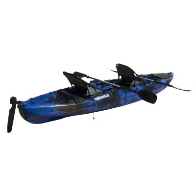 Waterside Tandem Kajak Mjøsa , 4.0 Premium Ocean Blue