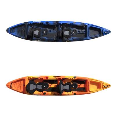 Waterside Mjøsa Tandem Kajak 4.0 Basic Ocean Blue inkl. Sitze und Paddel - Zweierkajak