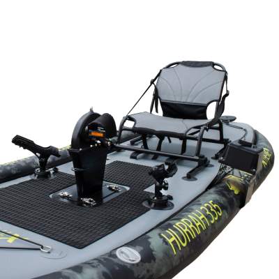 Waterside Pedal SUP Deluxe, 3.35 Dark Grey