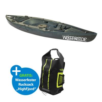 Waterside Water Missle sit on top Kajak Sealgrey 270cm