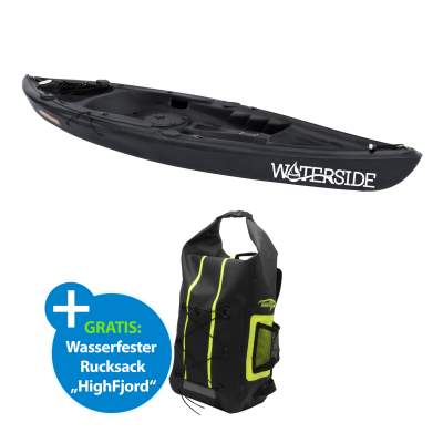 Waterside Water Missle sit on top Kajak Swat Black, 270cm