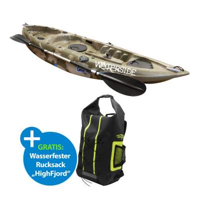 Waterside Glider Angler Pro 270 sit on top Kajak Operation Desert, 270cm