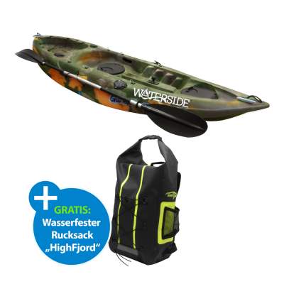 Waterside Glider Angler Pro 270 sit on top Kajak Camo Squad, 270cm