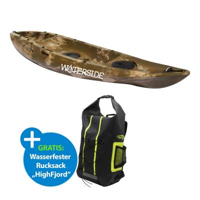 Waterside Adventure G1 Angler 10.0 sit on top Kajak Brown Camo, 300cm