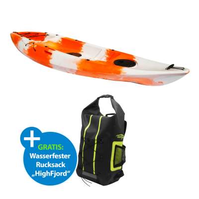 Waterside Adventure G1 10.0 sit on top Kajak White Orange 300cm