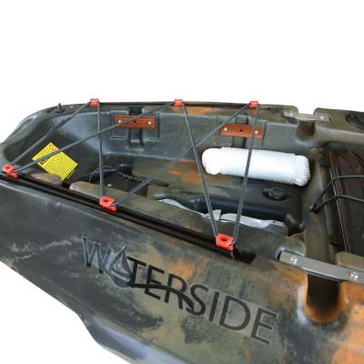 Waterside Pedal Pro Angler 335 sit on top Kajak mit Pedalantrieb Operation Dessert,