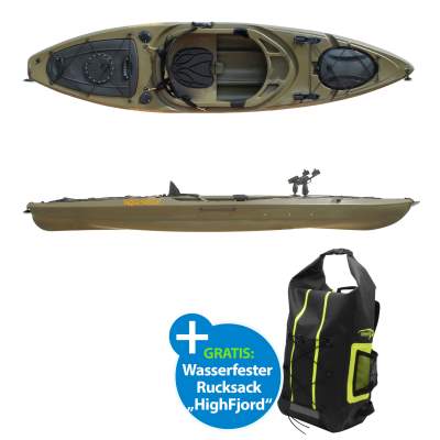 Waterside Eagle Sky 13' Sit In Kajak 3,60m - Olive Green