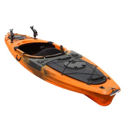 Waterside Eagle Sky 11 Sit In Kajak Stained Orange,