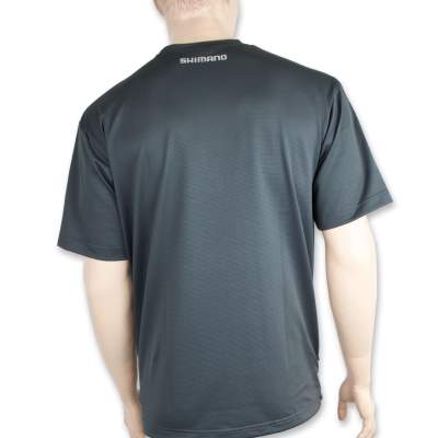 Shimano T-Shirt L, - shimano-grey - Gr.L