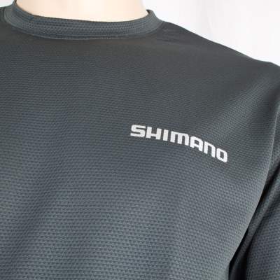 Shimano T-Shirt L, - shimano-grey - Gr.L