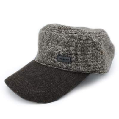 Shimano Tweed Work Cap Brown (59YCA076P2F),