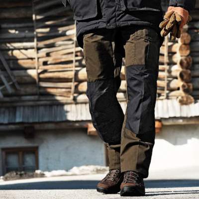 Fjäll Räven Hose Barents Pro Winter Dark Olive /Black 633 Gr. 50 Dark Olive /Black - Gr.50