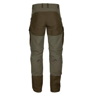 Fjäll Räven Hose Keb Gaiter Trousers Long Tarmac/Dark Olive 246/633 Gr. 56, Tarmac - Gr.56