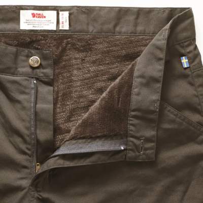 Fjäll Räven Hose Barents Pro Winter Jeans Dark Olive 633 Gr. 50, - Dark Olive - Gr.50