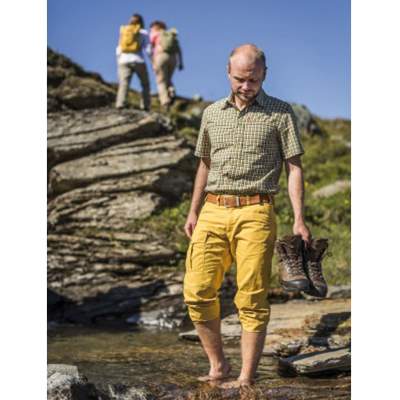 Fjäll Räven Hose Nils Regular Trousers Ochre 160 Gr. 50