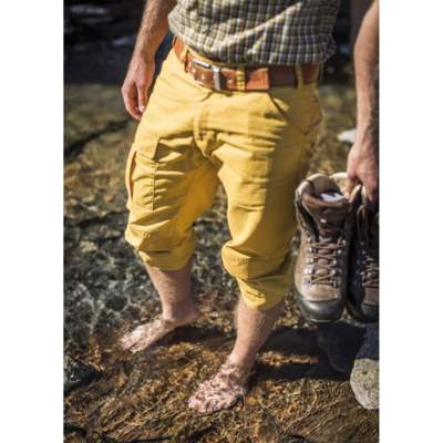 Fjäll Räven Hose Nils Regular Trousers Ochre 160 Gr. 50