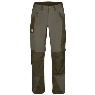 Fjäll Räven Hose Abisko Zip Off Trousers Tamac/Dark Olive 246 Gr. 48 Tamac/Dark Olive - Gr.48