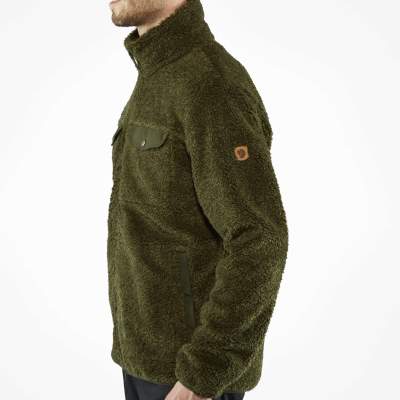 Fjäll Räven Greenland Pile Fleece XL, 662 Deep Forest - Gr. XL