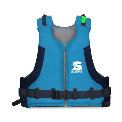 Secumar Feststoff Kajak Schwimmweste Camino, Blau, Hawaiian Ocean - 40-70kg