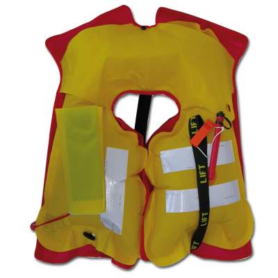 Secumar Automatik Schwimmweste Ultra PX150, Harness, rot