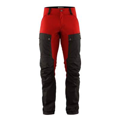 Fjäll Räven Hose Keb Trousers M Long 018/335 Stone Grey/Lava - Gr. 54