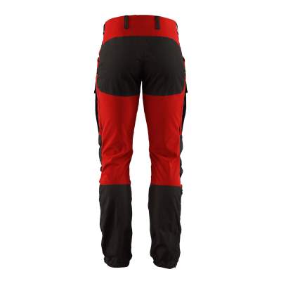 Fjäll Räven Hose Keb Trousers M Long, 018/335 Stone Grey/Lava - Gr. 54