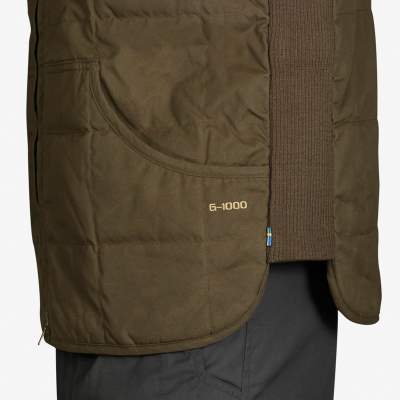 Fjäll Räven Grimsey Vest L, 633 Dark Olive - Gr. L