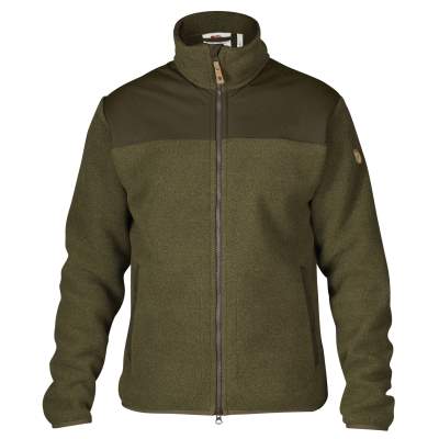 Fjäll Räven Jacke Forest Fleece Jacket Tarmac/Dark Olive 246 Gr. XL, Tarmac/Dark Olive - Gr.XL