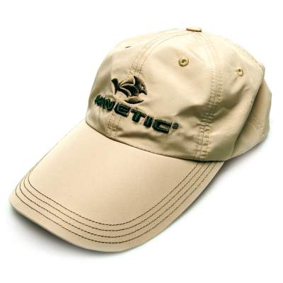 Kinetic Coolmax Long Bill Cap, 3-D Logo, - vintage khaki - Gr.uni