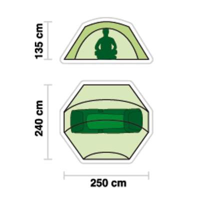 JRC STI-R 2 250x240x135cm