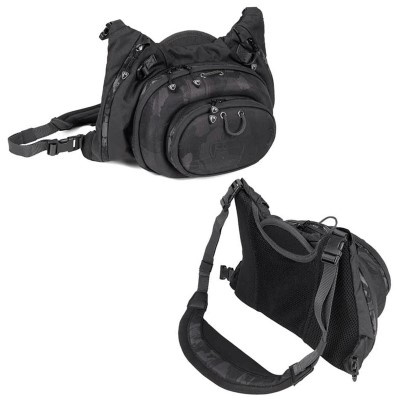 Fox Rage Camo Voyager Chest Pack - Brusttasche Front:38x17x23cm Back:31x7x30cm+ 2 Tackle Boxes