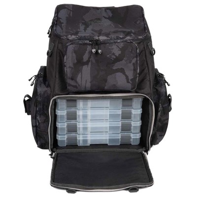 Fox Rage Camo Voyager Rucksack 32x28x39cm - + 5 Boxes