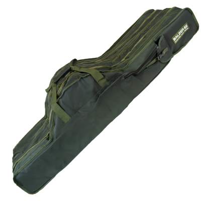 Balzer Rutentasche, 1,45m - dunkel grün - 4 Fächer + Außenfach