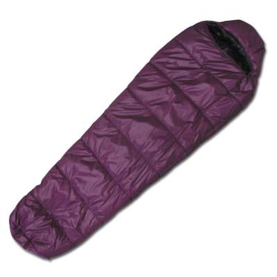 Angel Domäne Schlafsack BEARHUG 300 225x85-60cm - beere - 2,0kg