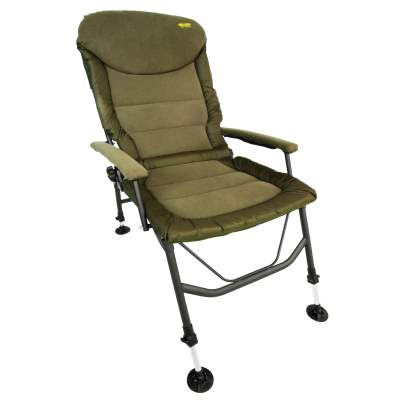 BAT-Tackle Chillzone Super Recliner Chair mit Armlehnen und Kissen