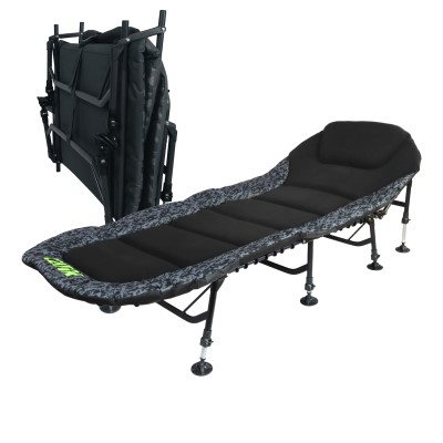 Catix D-Camou 8-Leg Bedchair - Liege grau - 12,5kg