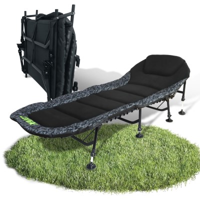 Catix D-Camou 8-Leg Bedchair - Liege grau - 12,5kg