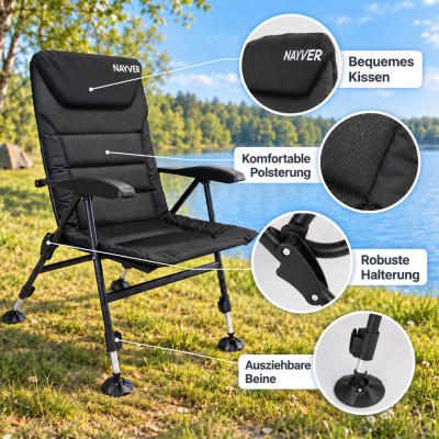 NAYVER Camping Chair - Campingstuhl
