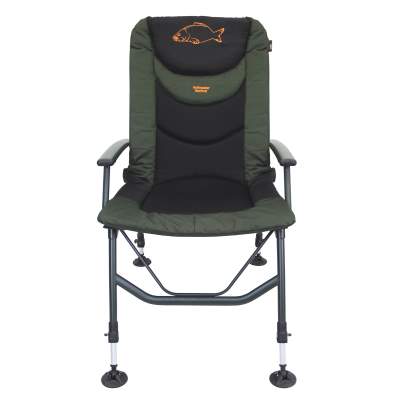 BAT-Tackle Hellmaster Recliner Carp Chair (Karpfenstuhl) mit Armlehnen