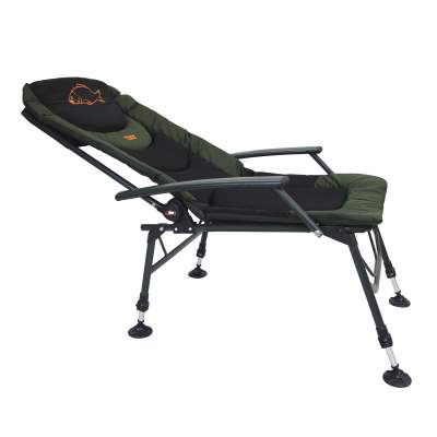 BAT-Tackle Hellmaster Recliner Carp Chair (Karpfenstuhl) mit Armlehnen