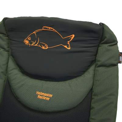 BAT-Tackle Hellmaster Recliner Carp Chair (Karpfenstuhl) mit Armlehnen