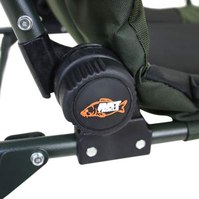 BAT-Tackle Hellmaster Recliner Carp Chair (Karpfenstuhl) mit Armlehnen